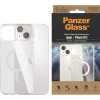 PanzerGlass | HardCase MagSafe Compatible | Back protection | Apple | iPhone 14/13 | 100% Recycled Polyurethane (TPU) | Clear | MagSafe compatible; Military Grade Standard; 100% recycled frame material