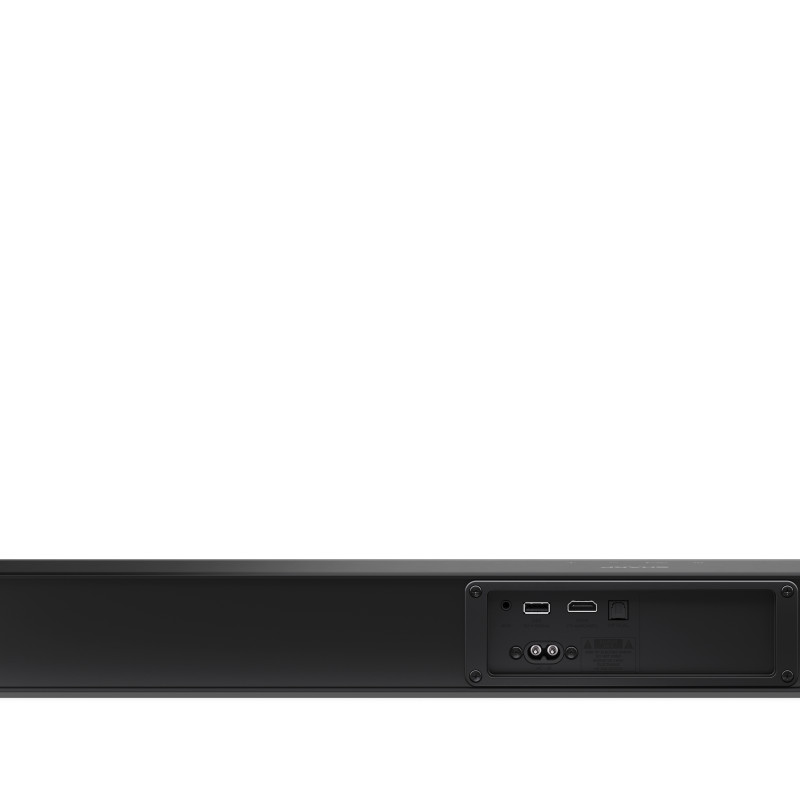 Sharp 2.0 Dolby Atmos/DTS Virtual:X skaņas josla | HT-SB304 | 180 W | Bluetooth | Bezvadu savienojums | Melna