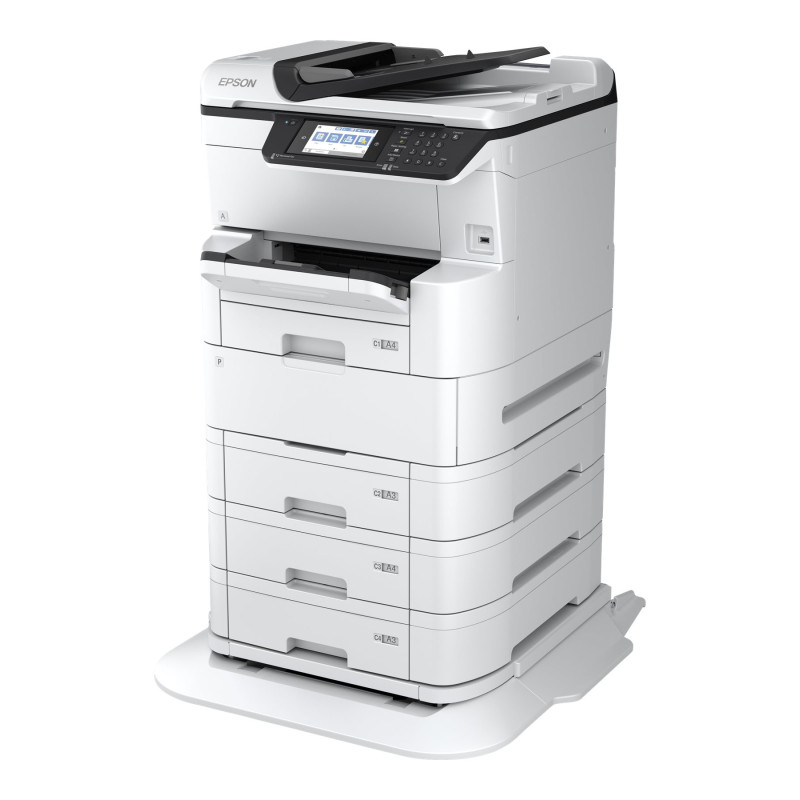 Epson | Business inkjet RIPS MFP | WorkForce Pro WF-C878RD3TWFC | Tintes | Krāsu | Tintes daudzfunkcionālais printeris | A3+ | Wi‑Fi | Gaiši pelēks