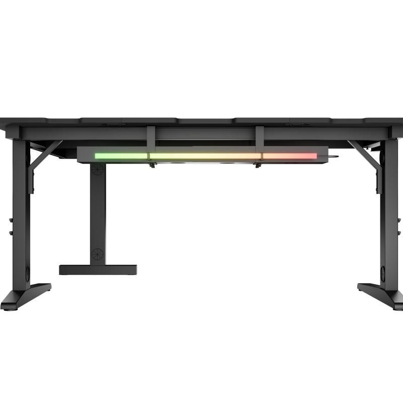 Genesis Gaming Desk | Holm 160 Modular Corner | Melns/Antracīts