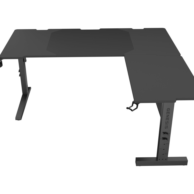 Genesis Gaming Desk | Holm 160 Modular Corner | Melns/Antracīts