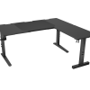 Genesis Gaming Desk | Holm 160 Modular Corner | Melns/Antracīts