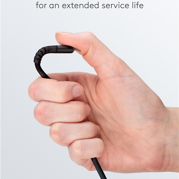 Goobay | USB-C uz USB-A supersoft tekstila kabelis ar metāla spraudņiem | 74526 | USB-C uz USB-A