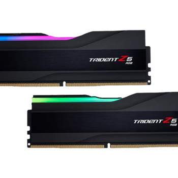 G.Skill Trident Z5 RGB DDR5-7200 CL34-45-45-115 1.40V, 32GB (2x16GB), Intel XMP, melna | G.Skill