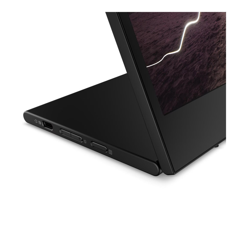 Lenovo | ThinkVision M16 | 16" | IPS | WUXGA | 16:10 | 60 Hz | 6/8 ms | 1920 x 1200 pikseļi | 300 cd/m² | Eclipse Black