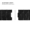 Fixed | Resin Strap for Apple Watch 44/45/46/49mm | Carbon Black | Epoxy resin
