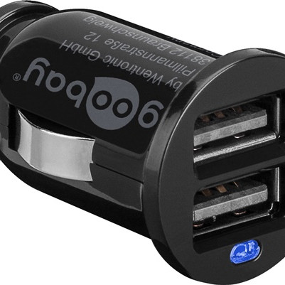 Goobay | Goodbay Dual USB autolādētājs 2,1 A | 5 V
