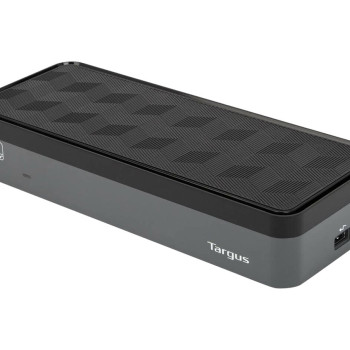 Targus | USB-C universāla Quad 4K (QV4K) dokstacija | DOCK570EUZ | DisplayPort ligzdas 4 | USB 3.0 (3.1 Gen 1) Type-C ligzda 1x USB-C 3.0 porta, 4x USB 3.0 porti | HDMI ligzdas 4 | 100 W