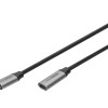 Digitus | USB-C/M uz USB-C/F pagarināšanas kabelis | DB-300230-010-S | USB-C uz USB-C USB C, spraudnis | USB-C ligzda