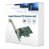Gembird Gigabit Ethernet PCI-Express karte, Realtek čipsets | NIC-GX1