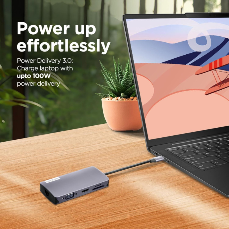 Lenovo | 150 USB-C ceļojumu doks | 100 W | Doks