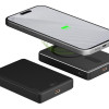 Goobay magnētiskais bezvadu powerbank | 70183 | 10000 mAh | USB-C | Melns