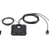 Aten 2-portu USB 2.0 perifērijas koplietošanas ierīce | Aten | USB 2.0 | 2 x 4 USB 2.0 perifērijas koplietošanas slēdzis
