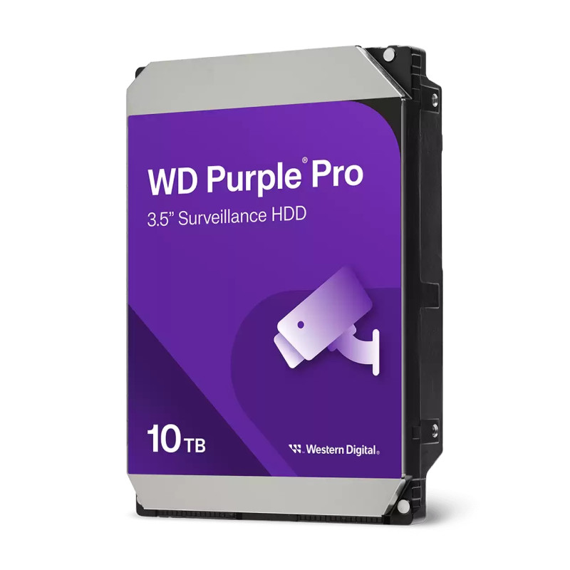 Western Digital Smart Video cietais disks | Purple Pro Surveillance | 7200 RPM | 10000 GB
