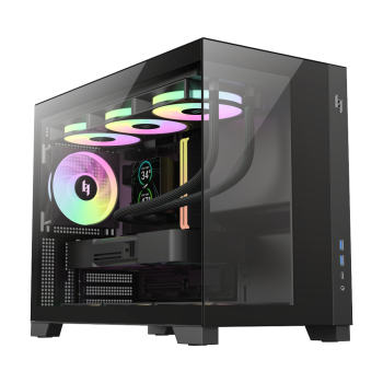 Gamemax korpuss | NEX C33 BK | MATX/BTF