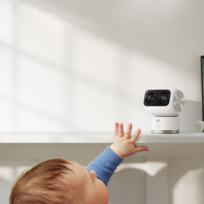 Anker Eufy | Iekštelpu drošības kamera | S350 | Galda statīvs | Platleņķa objektīvs | Micro SD, maks. 128GB