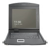 Digitus | Modular HD LCD KVM console with 19" TFT, 8-port Cat. 5 KVM connection, touchpad, US keyboard layout | DS-72221-4US | 1920 x 1080
