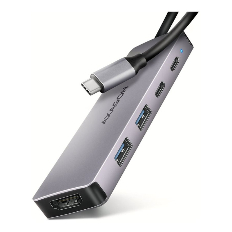 AXAGON USB-C 5Gbps 5in1 Hub | HMC-5H60