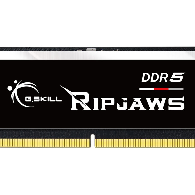 G.Skill | Ripjaws | 16 GB | DDR5 | 5200 MHz | Klēpjdators | Reģistrēts Nē | ECC Nē