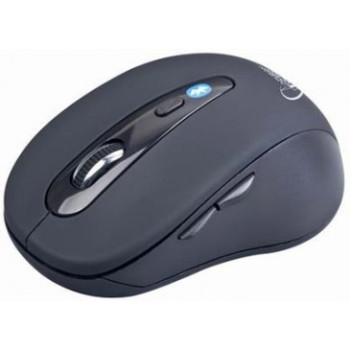 Gembird | MUSWB2 | Optiskā Bluetooth pele | 6 pogas | Melna, Pelēka