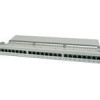 Digitus | Patch Panel | DN-91624S | Kategorija: CAT 6; Porti: 24 x RJ45; Noturības spēks: 7.7 kg; Ievietošanas spēks: 30 N max | 48.2 x 4.4 x 10.9 cm | Balts