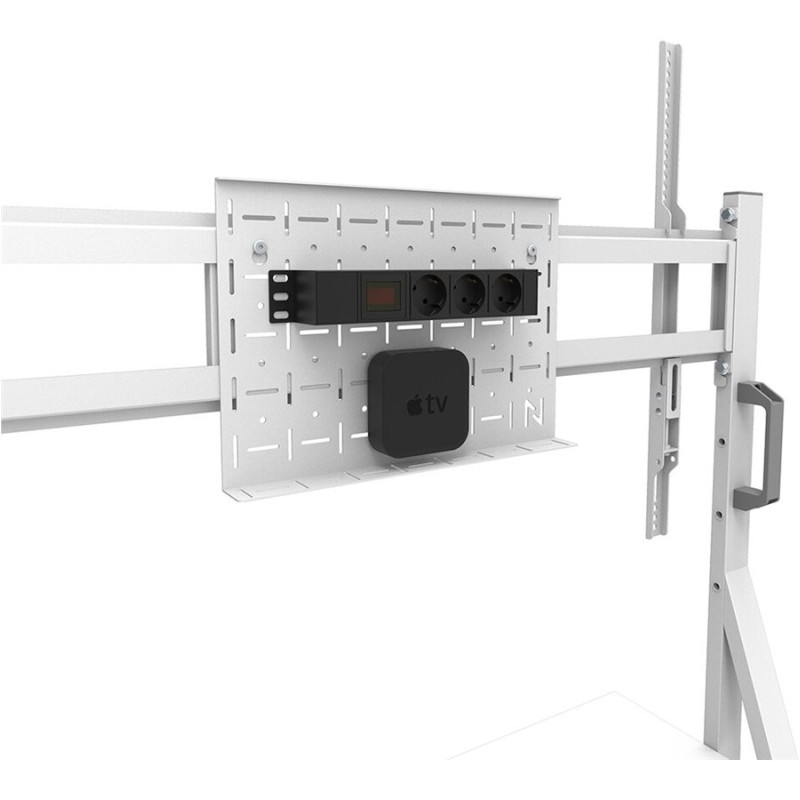 Neomounts Floor stand | FL50-525WH1 TV ratiņi | Regulējams augstums | 55-86