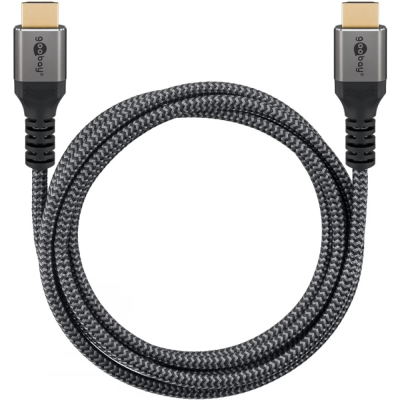Goobay High Speed HDMI kabelis ar Ethernet | HDMI uz HDMI | 1 m
