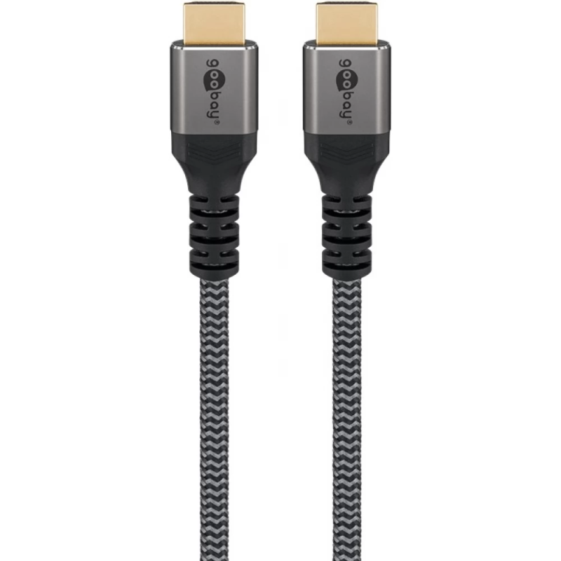Goobay High Speed HDMI kabelis ar Ethernet | HDMI uz HDMI | 1 m