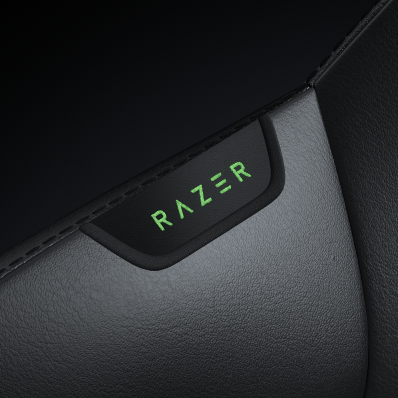 Razer ergonomiska spēļu krēsla ar elpojošu komfortu | Iskur V2 NewGen | Melns