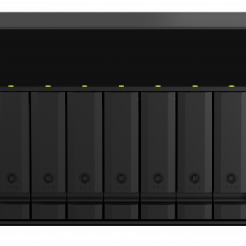 QNAP | 8 slodzeņu QTS un QuTS hero NAS | TS-873A-8G | Līdz 8 HDD/SSD ar karsto nomaiņu | AMD Ryzen | Ryzen V1500B četru kodolu | Procesora frekvence 2.2 GHz | 8 GB | DDR4
