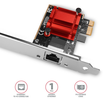 AXAGON PCIe Gigabit Ethernet | PCEE-GIX