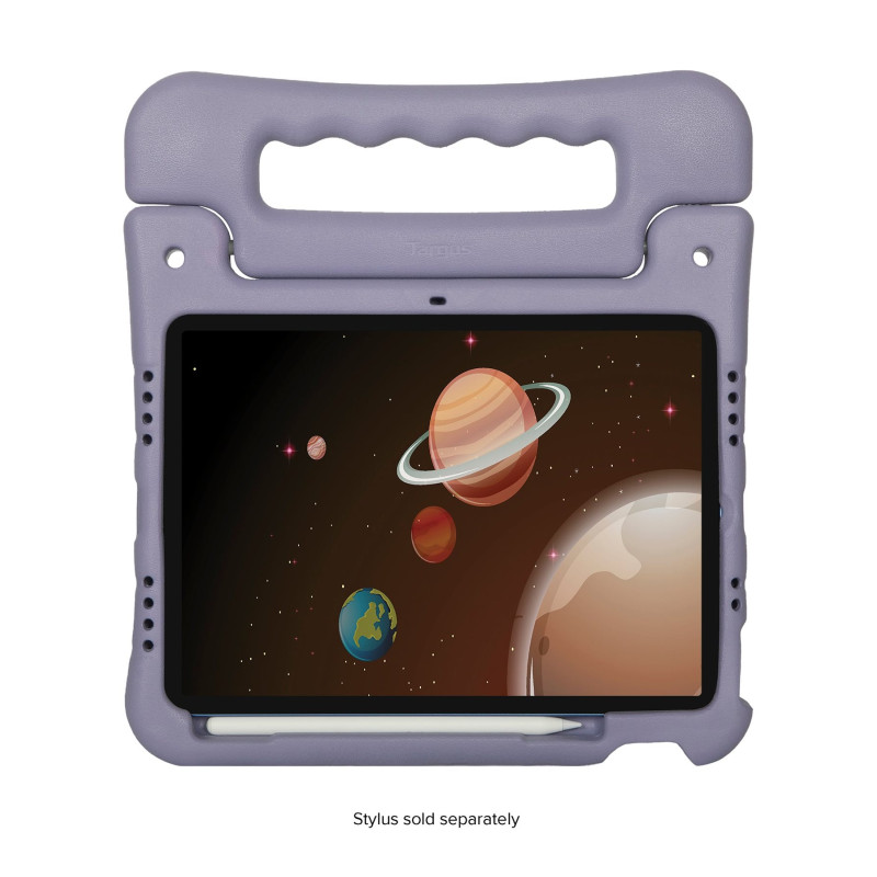 Targus Kid’s Antimicrobial Case | Tablet case | For iPad Air 11-inch (M2), iPad 10.9-inch (10th gen), iPad Air 10.9-inch (5th and 4th gen), and iPad Pro 11-inch (4th, 3rd, 2nd, and 1st gen) | Purple