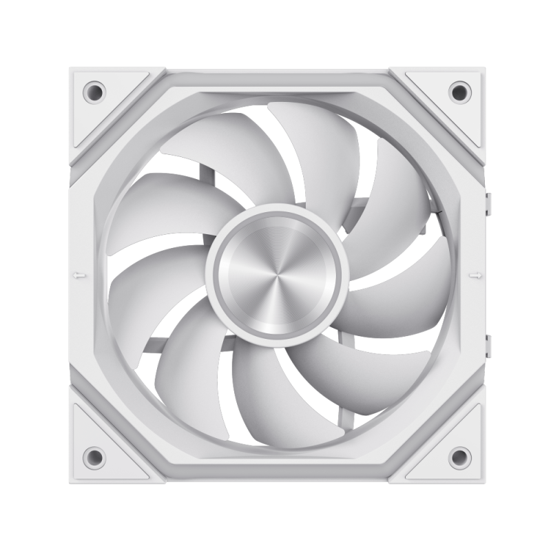 Gamemax FN12A-N2 WL-W | Korpusa ventilators | Balts