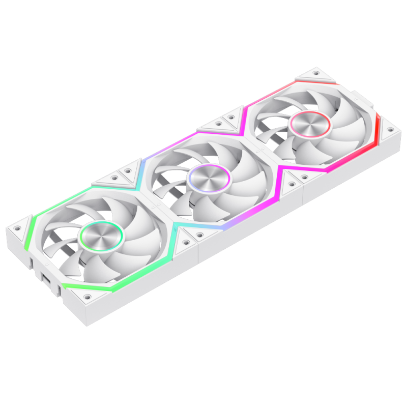 Gamemax FN12A-N2 WL-W | Korpusa ventilators | Balts