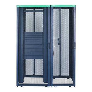 APC Easy Rack 600mm/42U/1200mm with Roof, Side panel,castors,feet and 4 Brackets, No Bottom, black | Schneider Electric