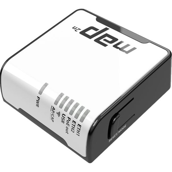 MikroTik | mAP RBmAP2nD | 802.11n | 10/100 Mbit/s | Ethernet LAN (RJ-45) porti 2 | MU-MIMO Nē