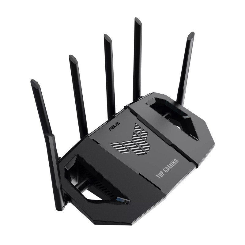 Asus | TUF-BE9400 trīsbandu WiFi 7 spēļu maršrutētājs, EU+UK | 802.11ax | 688/2885/5764 Mbit/s | Ethernet LAN (RJ-45) porti 3 | Mesh atbalsts Jā | MU-MIMO Jā | 4G/5G