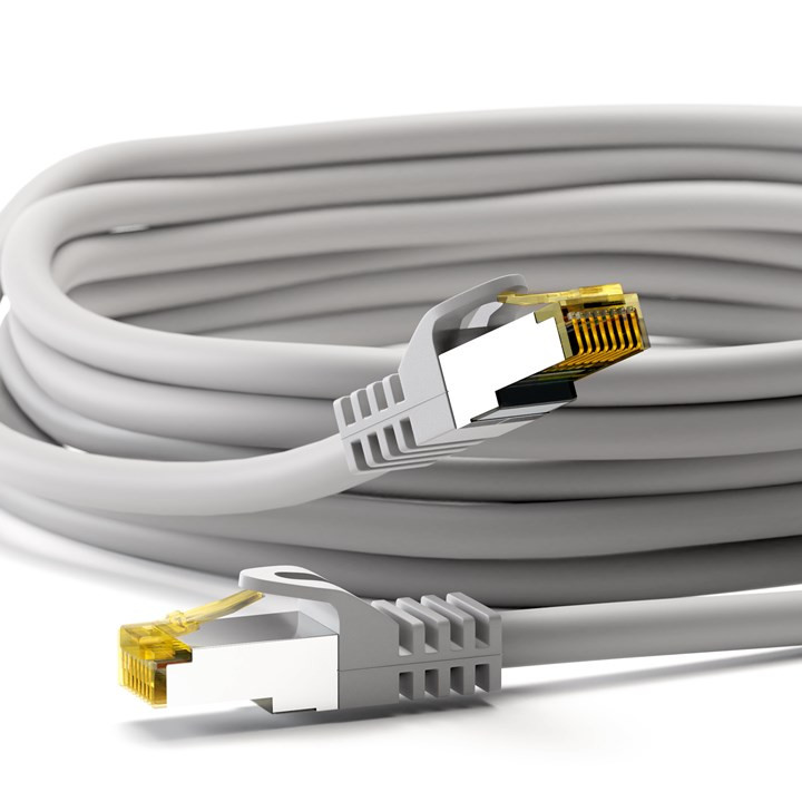 Goobay | RJ45 Patch Cord with CAT 7 Raw Cable | 91585