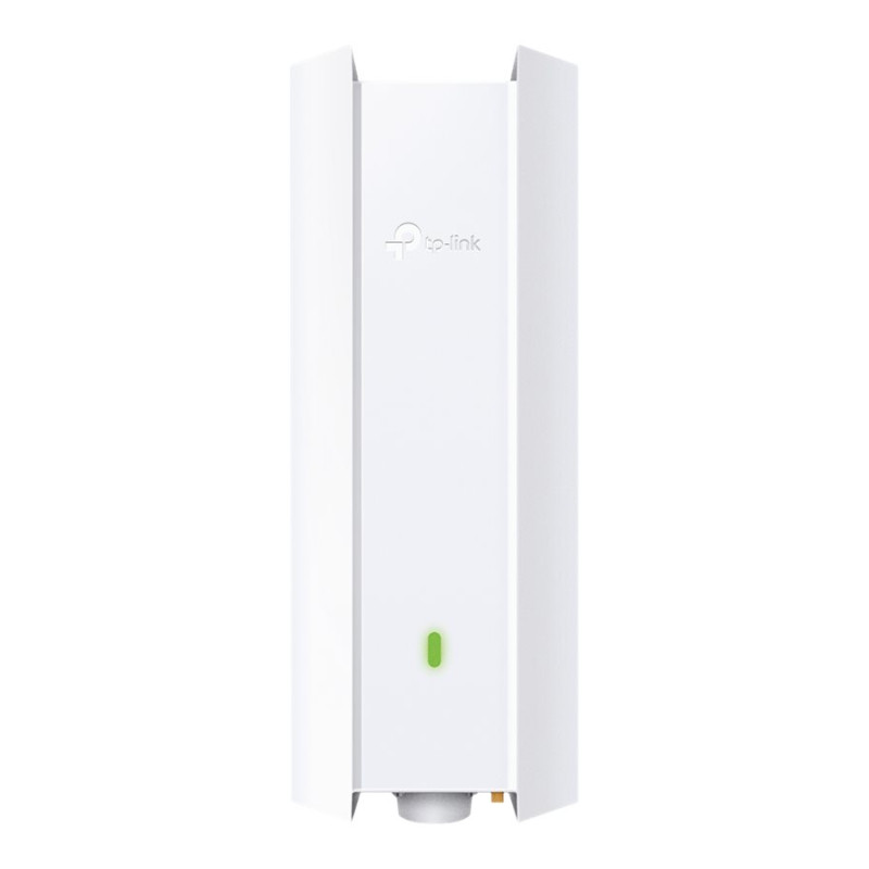 TP-LINK | AX1800 iekštelpu/āra WiFi 6 piekļuves punkts | EAP610-Outdoor | 802.11ax | 2.4 GHz/5 GHz | 1201+574 Mbit/s | 10/100/1000 Mbit/s | Ethernet LAN (RJ-45) porti 1 | MU-MIMO Jā | PoE in | Antenas tips Iekšēja