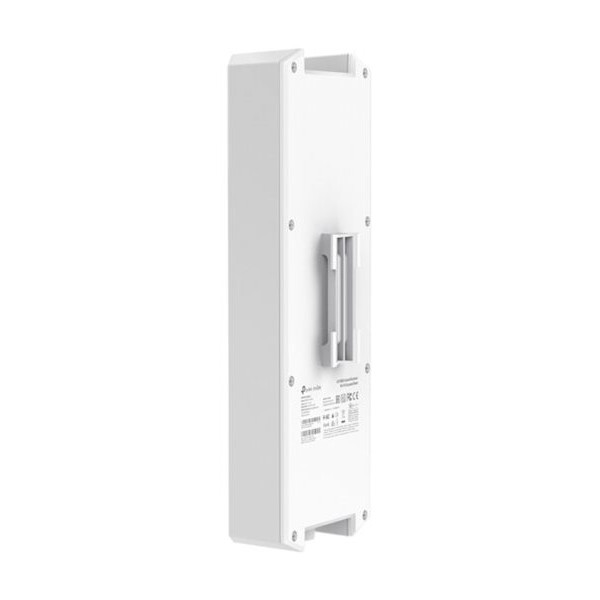 TP-LINK | AX1800 iekštelpu/āra WiFi 6 piekļuves punkts | EAP610-Outdoor | 802.11ax | 2.4 GHz/5 GHz | 1201+574 Mbit/s | 10/100/1000 Mbit/s | Ethernet LAN (RJ-45) porti 1 | MU-MIMO Jā | PoE in | Antenas tips Iekšēja