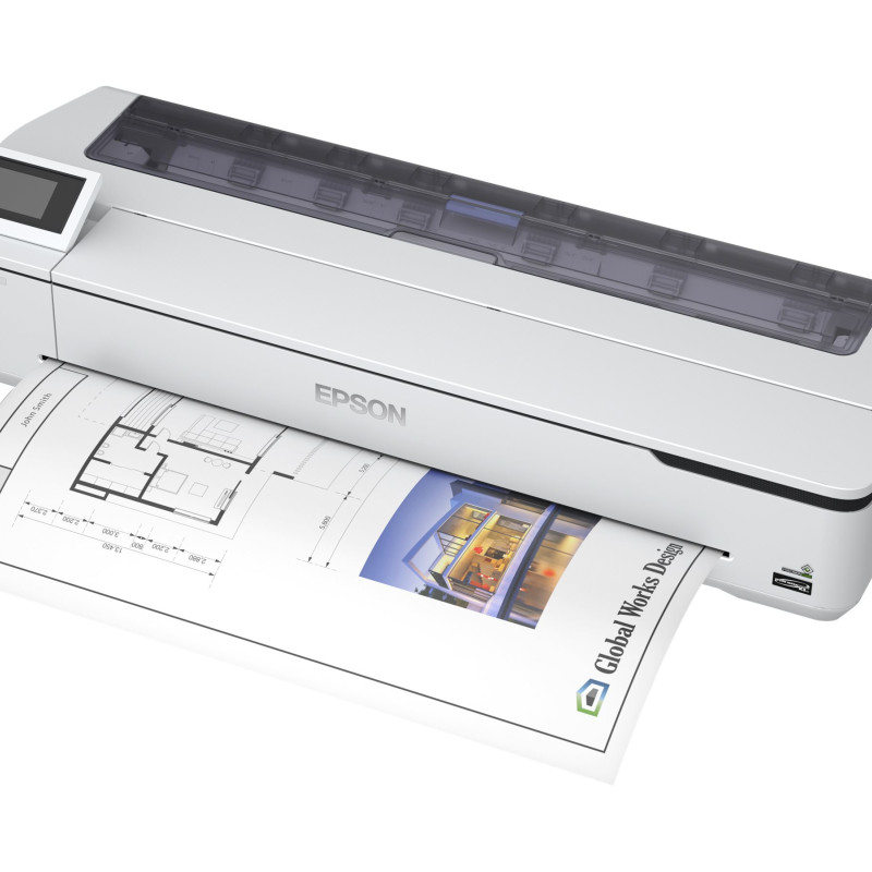 Epson | SureColor | SC-T5100N | Pūškrāsas printeris | Krāsains | Liela formāta printeris | Wi-Fi | Balts