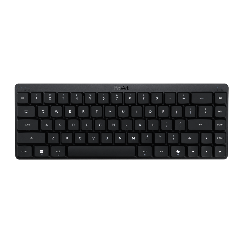 Asus | ProArt KD300 | Tastatūra | Bezvadu/Vadu | US | Bluetooth | Bezvadu savienojums | Mehāniskie slēdži | Melna