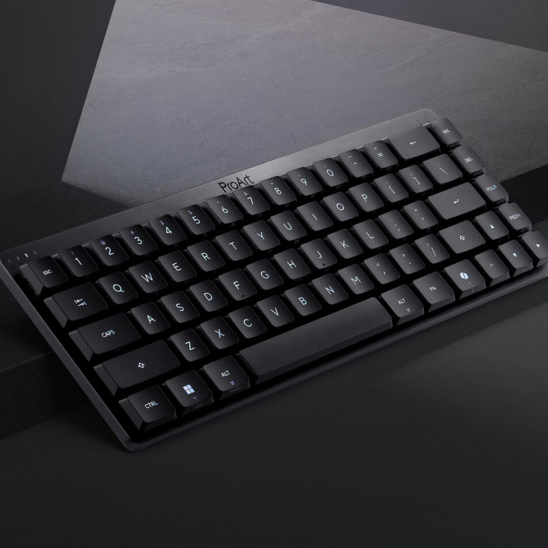 Asus | ProArt KD300 | Tastatūra | Bezvadu/Vadu | US | Bluetooth | Bezvadu savienojums | Mehāniskie slēdži | Melna