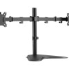 Digitus Desk Mount | DA-90401 | Adjustable Height, Rotate, Swivel | 15-32 " | Maximum weight (capacity) 2x8 kg | Black