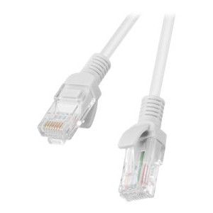 Lanberg | Komunācijas kabelis CAT.6 UTP | PCU6-10CC-0050-S | 0.5 m | Pelēks