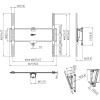 Vogels PFI 3050 Display Interface | Tilt | Maximum weight (capacity) 25 kg | Black