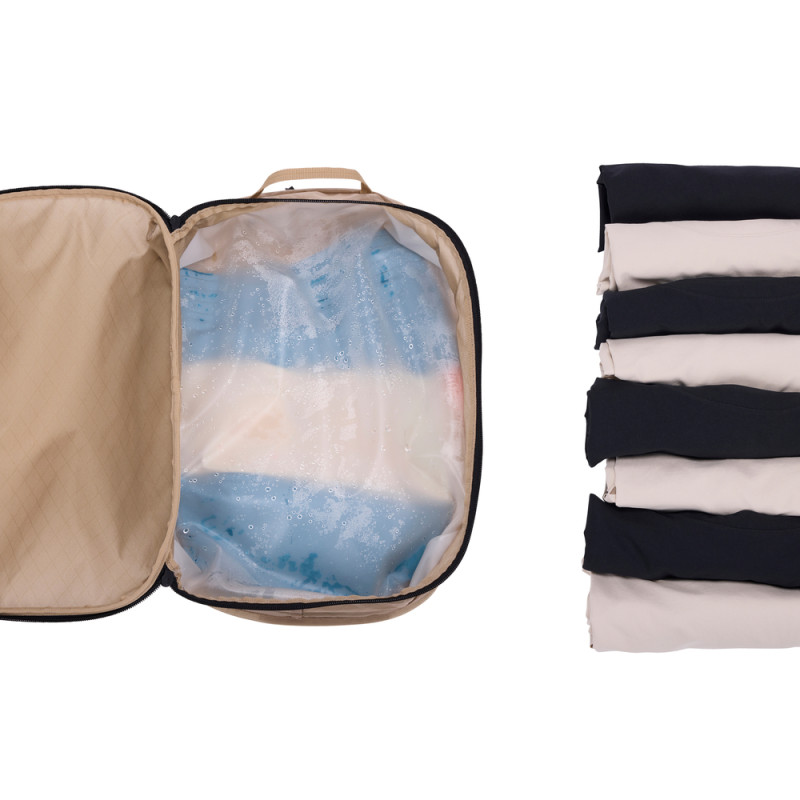 Thule | Clean/Dirty Packing Cube | Packing Cube | Gentle Beige