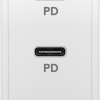 Goobay | Dubultais USB-C PD ātrā lādētāja (36 W) | 61758