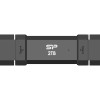 Silicon Power DS72 | 250 GB | USB Type-A/USB Type-C 3.2 Gen 2 | Gold