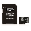 Silicon Power | 16 GB | MicroSDHC | Flash atmiņas klase 10 | SD adapteris